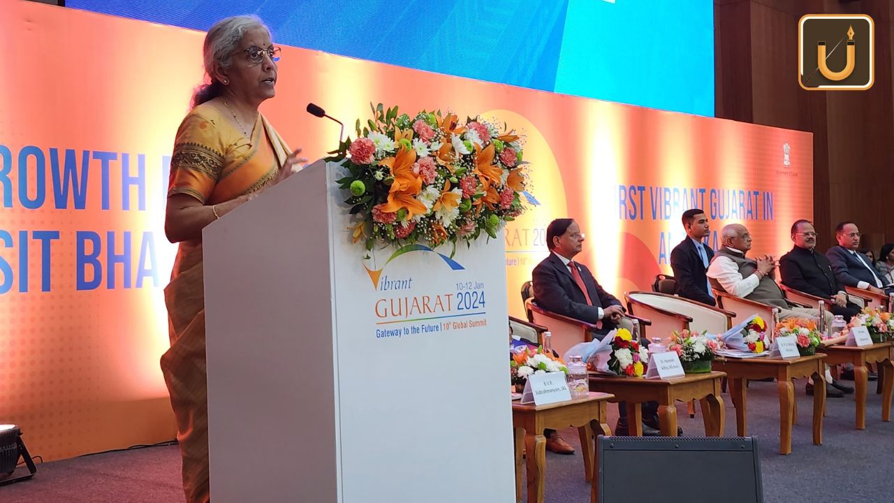Usthadian Academy / India Aims To Reach $5 Trillion Economy By FY28, $30 Trillion By 2047: Finance Minister At Vibrant Gujarat Global Summit | 13 jan 2024 Usthadian Academy / India Aims To Reach $5 Trillion Economy By FY28, $30 Trillion By 2047: Finance Minister At Vibrant Gujarat Global Summit